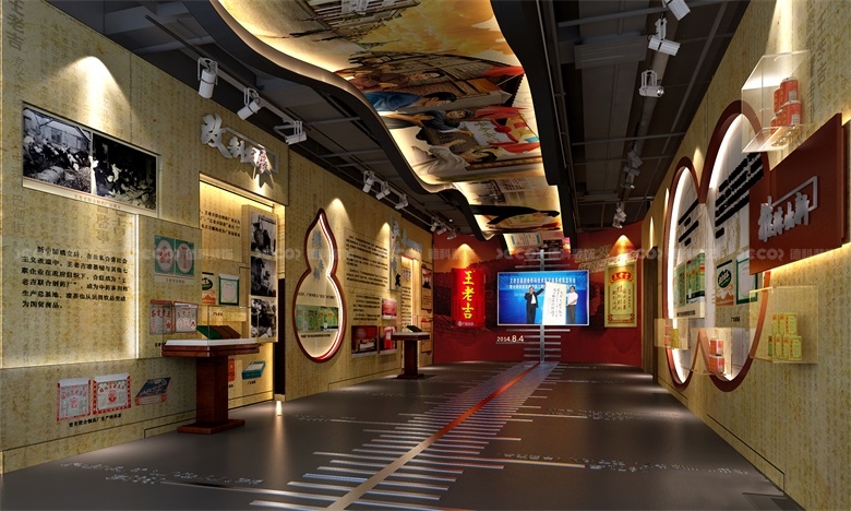 在企業(yè)展館裝修中，如何合理安排展示品的順序和布局？